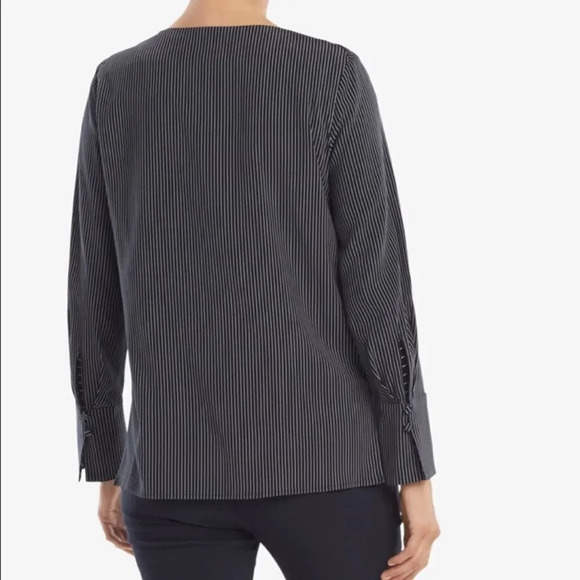 M.M Lafleur Rampling Top, Navy/White Stripe - Picture 5 of 12